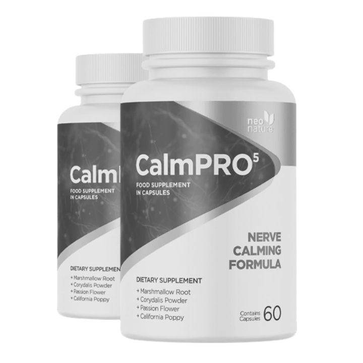 CalmPRO5 nerve health supplement for natural relief from tingling and discomfort
